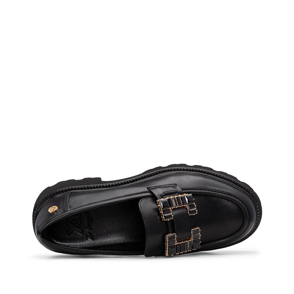 Sapato Mocassim Mulher Preto