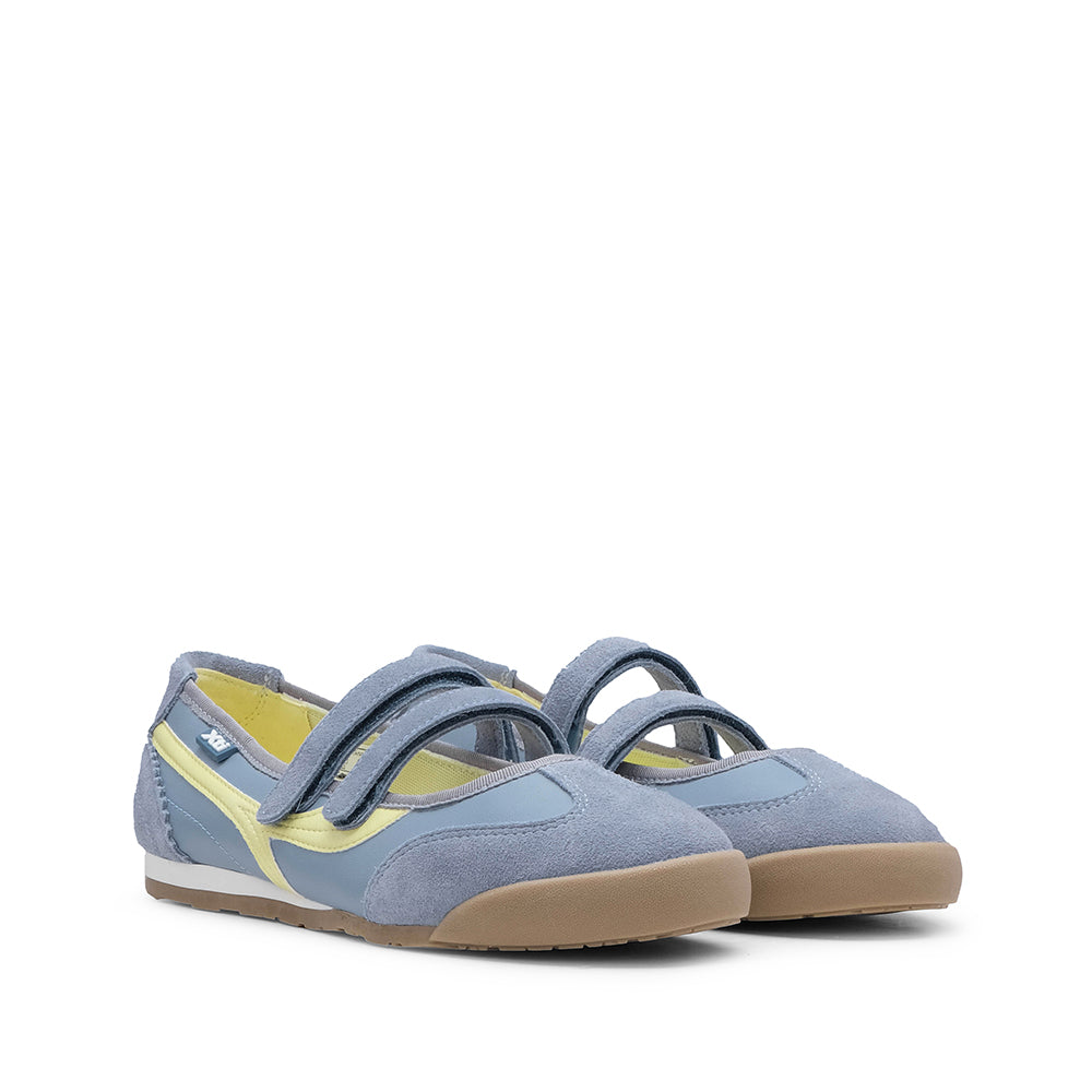Sapato Mary Jane Mulher Azul Celeste