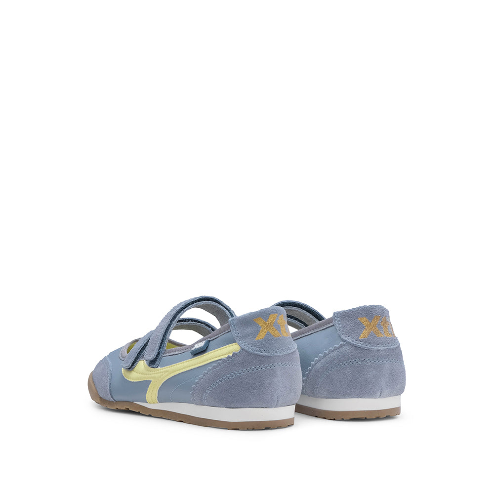 Sapato Mary Jane Mulher Azul Celeste