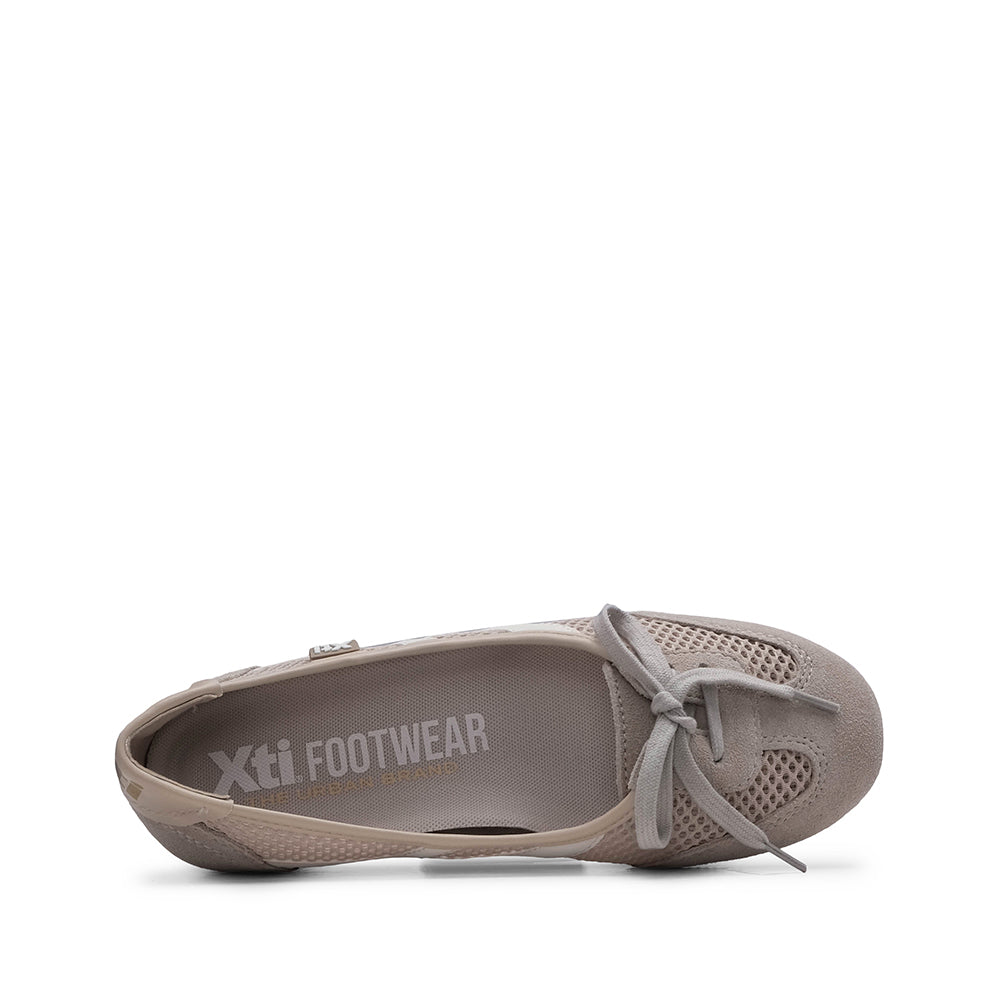 Sapato Sabrinas Mulher Bege