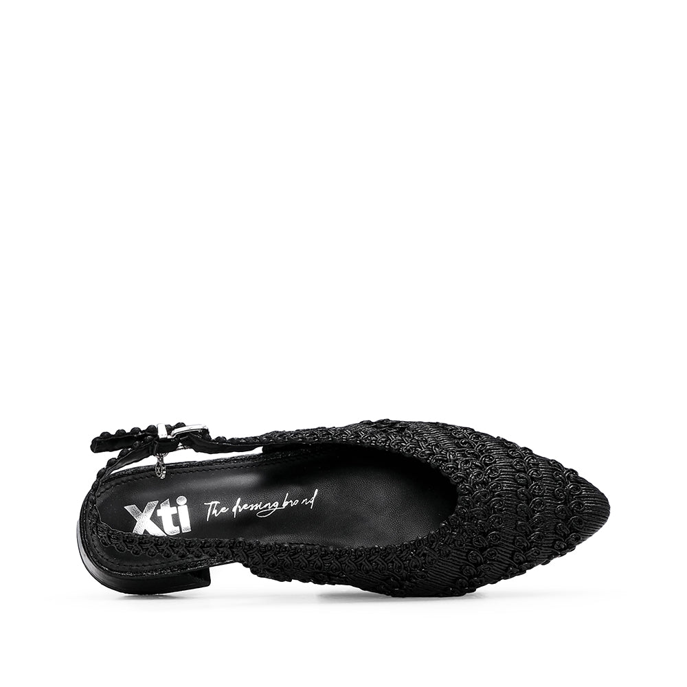 Sapato Salto Raso Mulher Preto