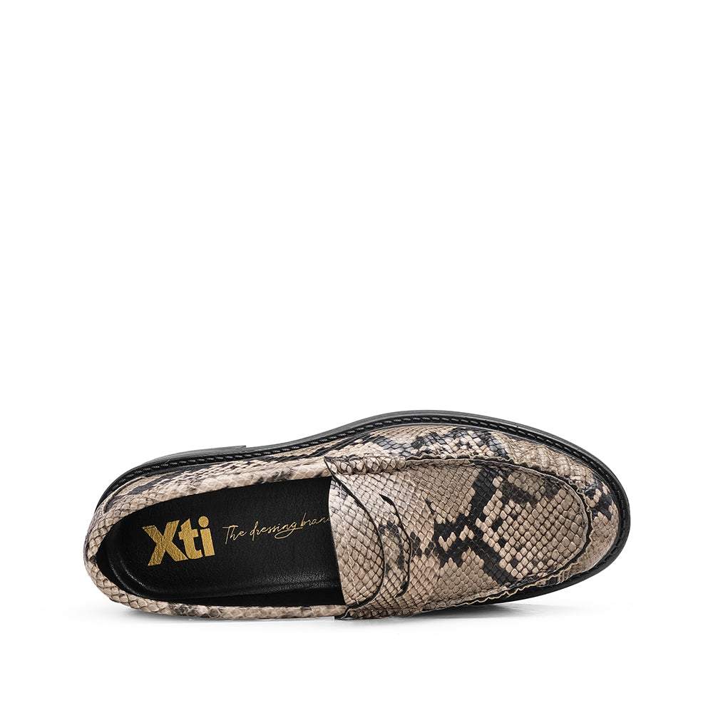 Sapato Mocassim Mulher Cobra