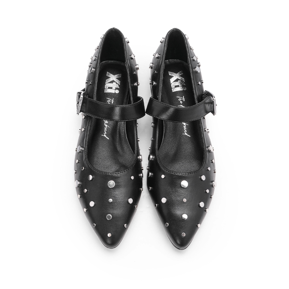 Sapato Mary Jane Mulher Preto