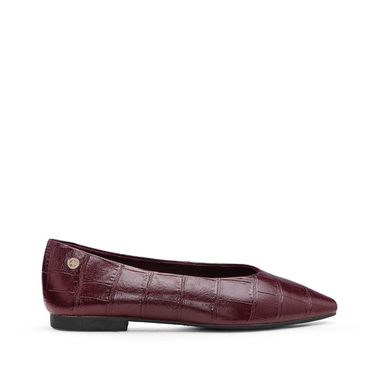 Sapato Sabrinas Mulher Bordeaux