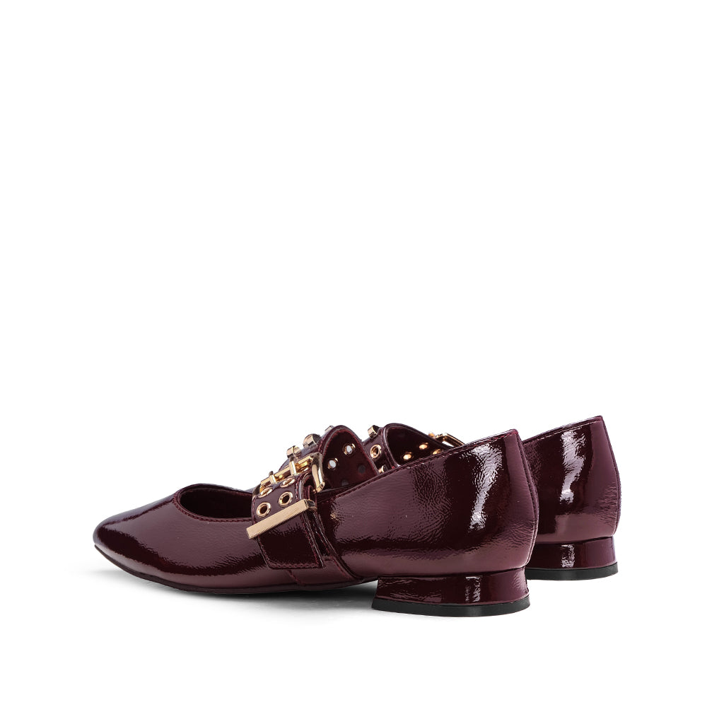 Sapato Sabrinas Mulher Bordeaux