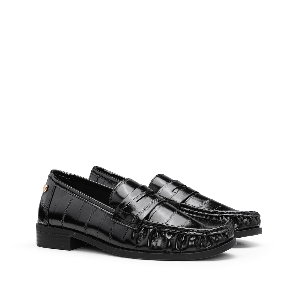 Sapato Mocassim Mulher Preto