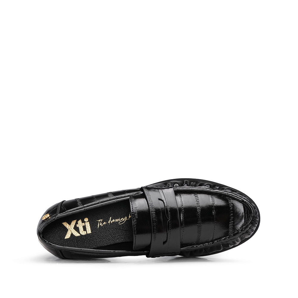 Sapato Mocassim Mulher Preto