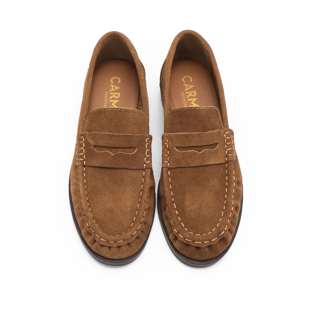 Sapato Mocassim Mulher Camel
