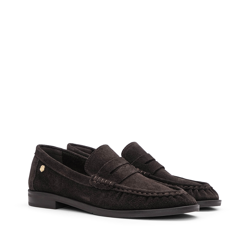 Sapato Mocassim Mulher Castanho