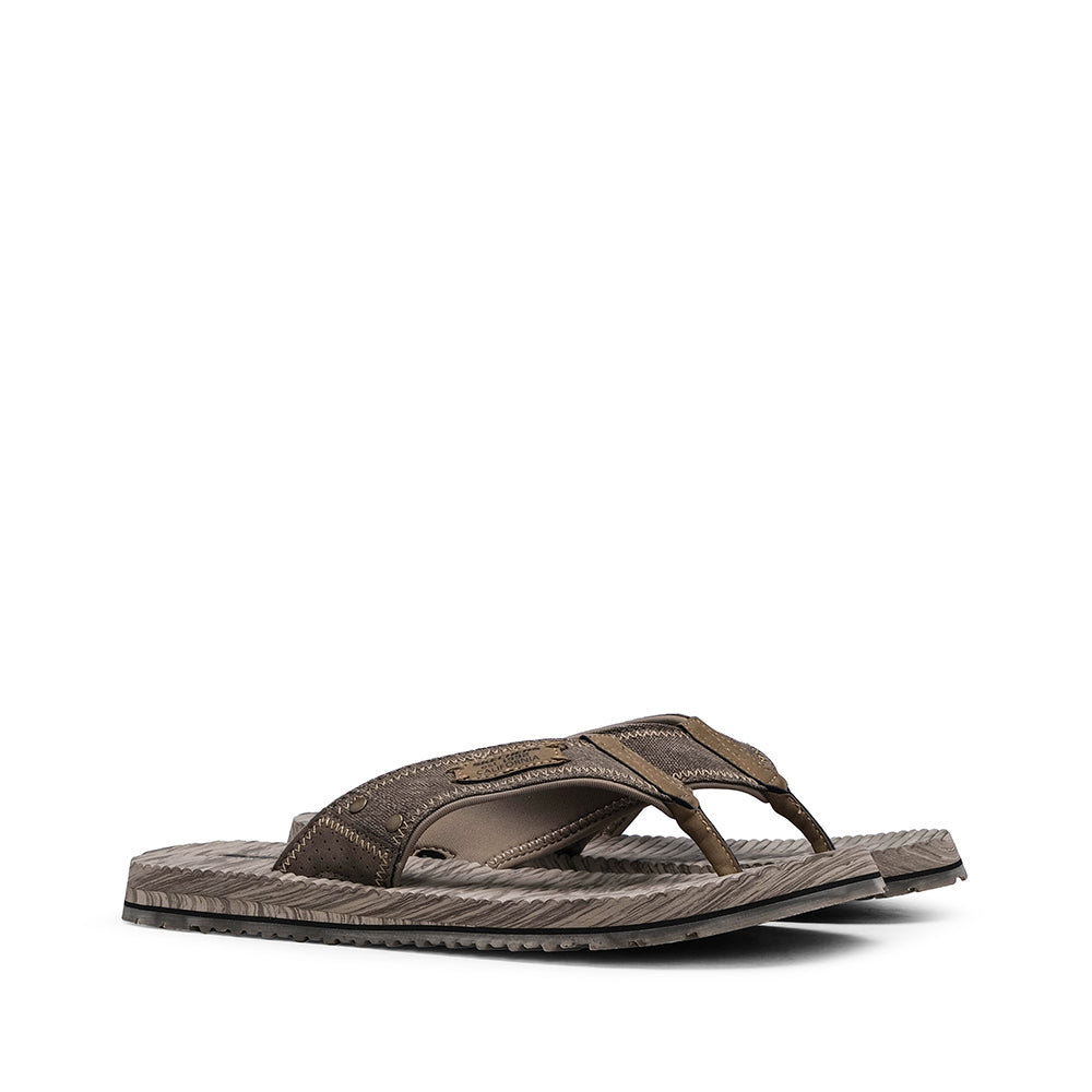 Chinelo Conforto Mulher Castanho