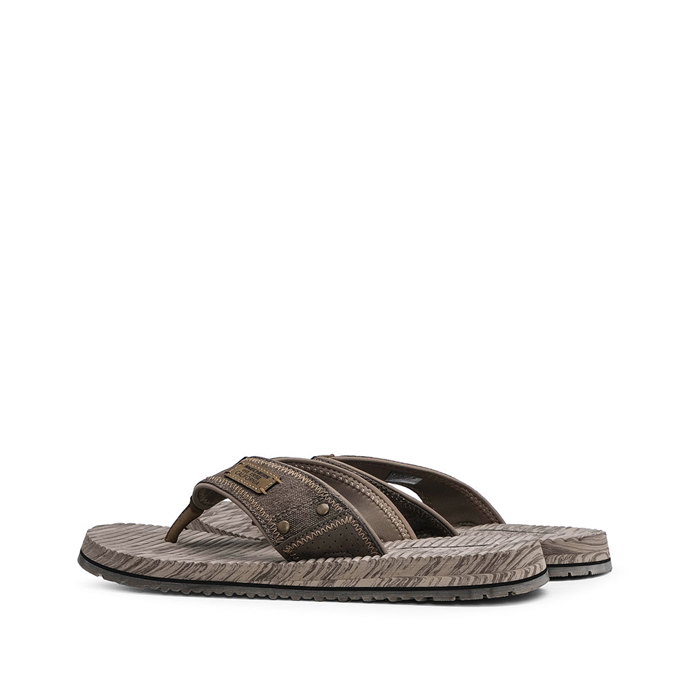 Chinelo Conforto Mulher Castanho