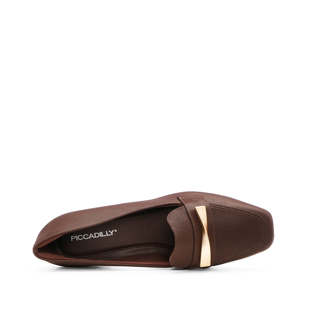 Sapato Mocassim Mulher Castanho