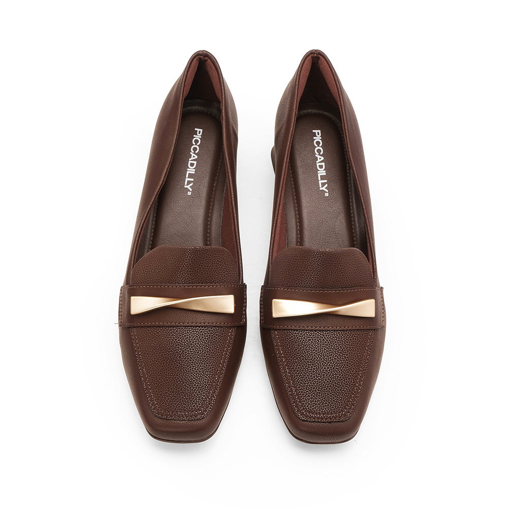 Sapato Mocassim Mulher Castanho