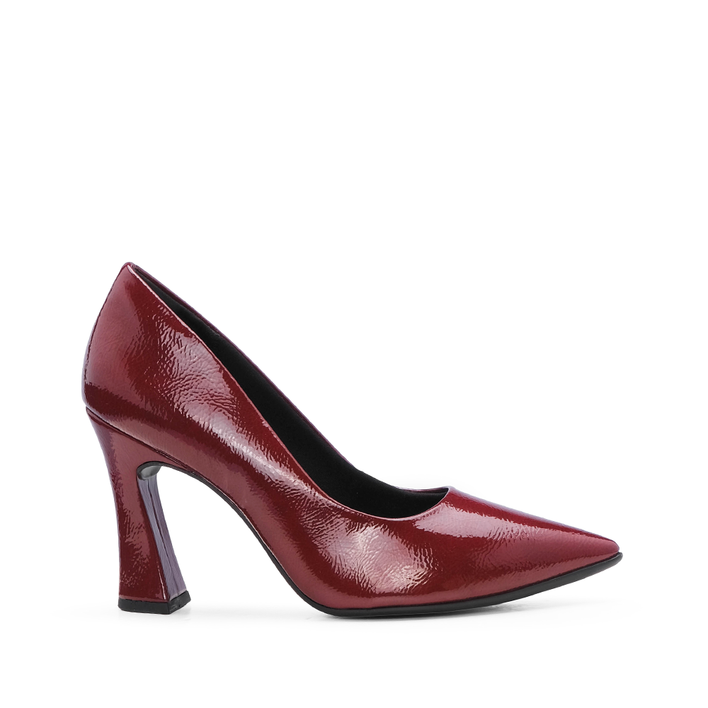 Sapato Salto Alto Mulher Verniz Bordeaux