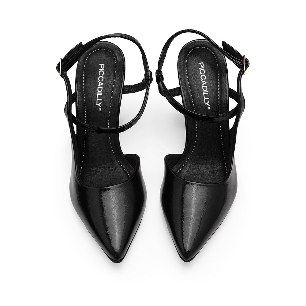 Sapato Salto Alto Mulher Verniz Preto