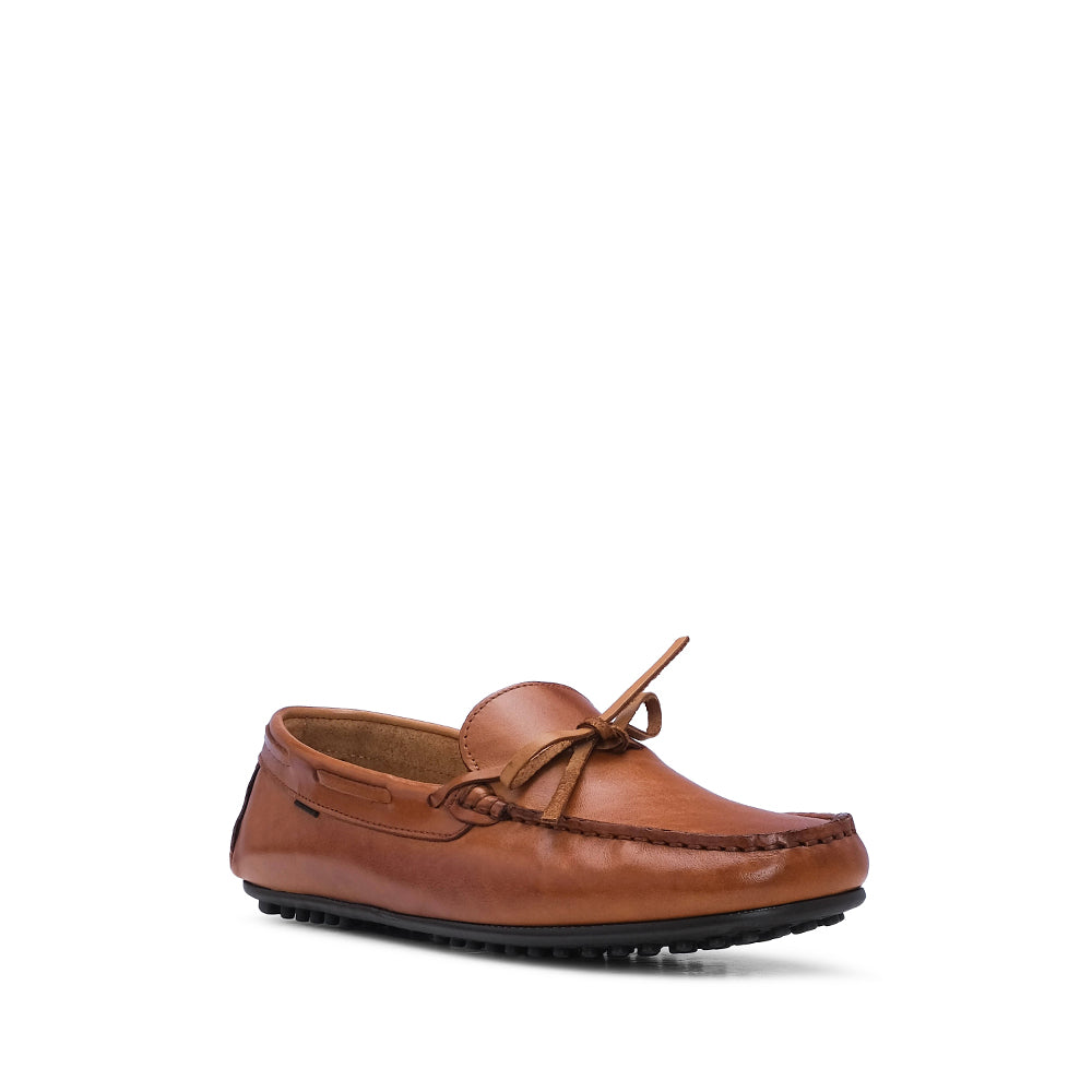 Sapato Mocassim Mulher Pele Camel