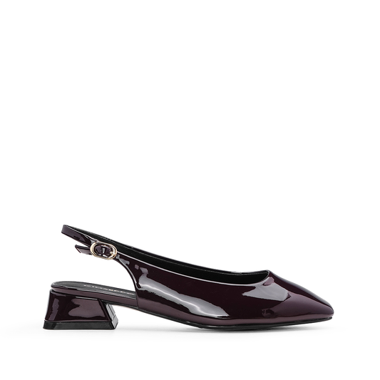 Sapato Salto Médio Mulher Bordeaux