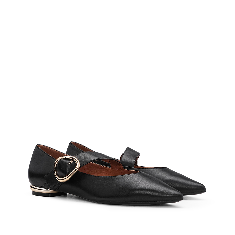 Sapato Sabrinas Mulher Preto