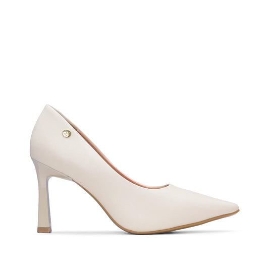 Sapato Salto Alto Mulher Creme