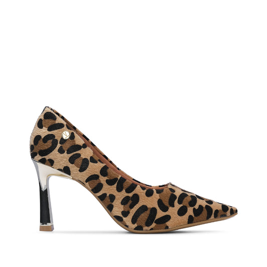 Sapato Salto Alto Mulher Leopardo
