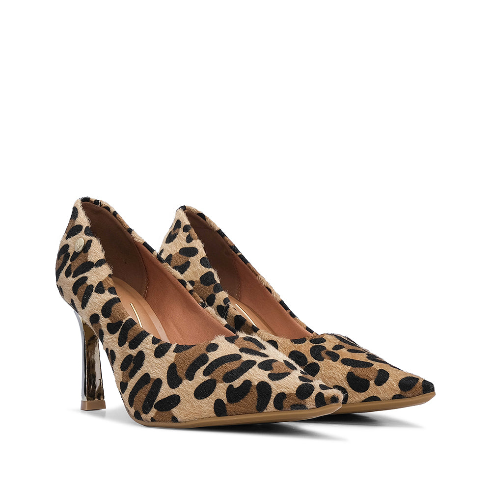 Sapato Salto Alto Mulher Leopardo