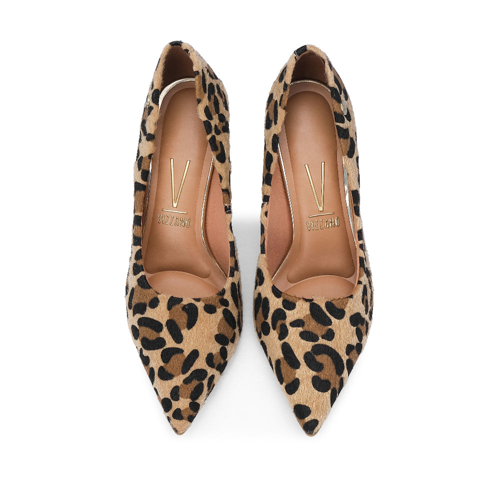 Sapato Salto Alto Mulher Leopardo