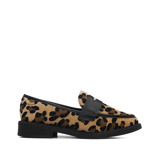 Sapato Mocassim Mulher Leopardo