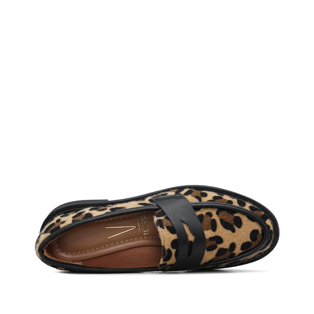 Sapato Mocassim Mulher Leopardo