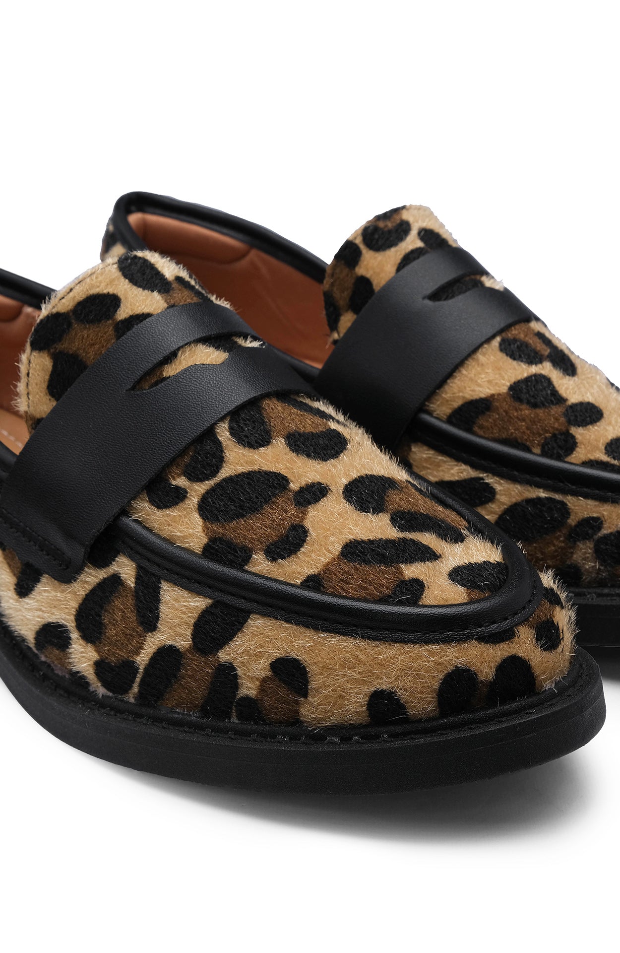 Sapato Mocassim Mulher Leopardo