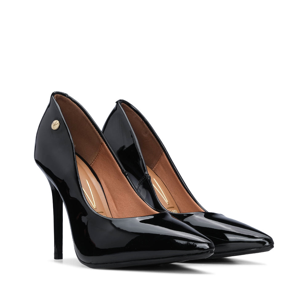 Sapato Salto Alto Mulher Verniz Preto