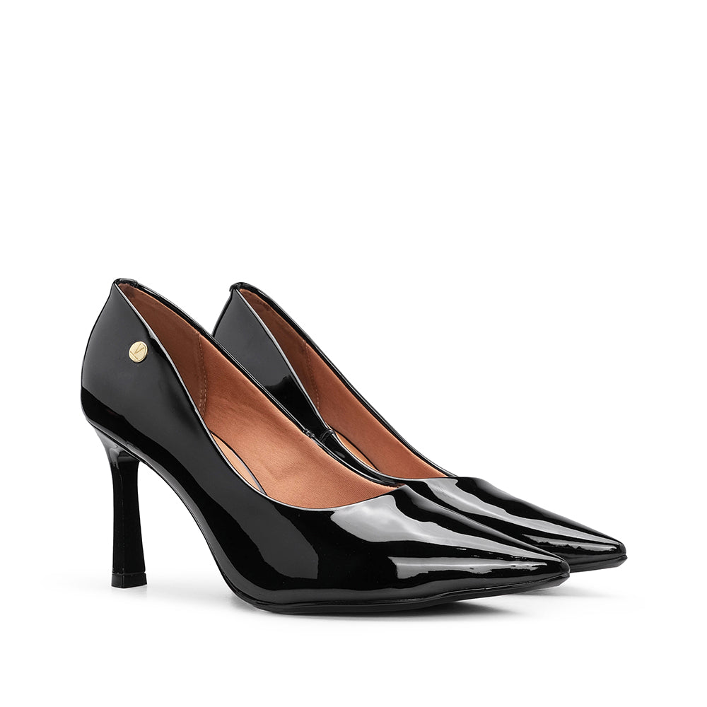 Sapato Salto Alto Mulher Verniz Preto