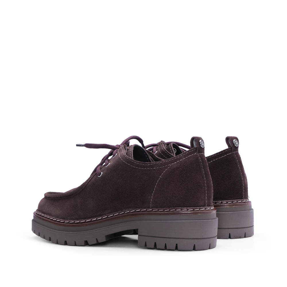 Sapato Casual Mulher Camurça Castanho