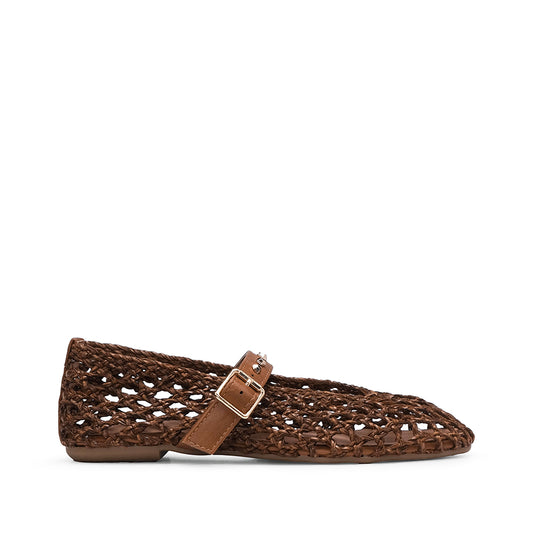 Sapato Sabrinas Mulher Camel