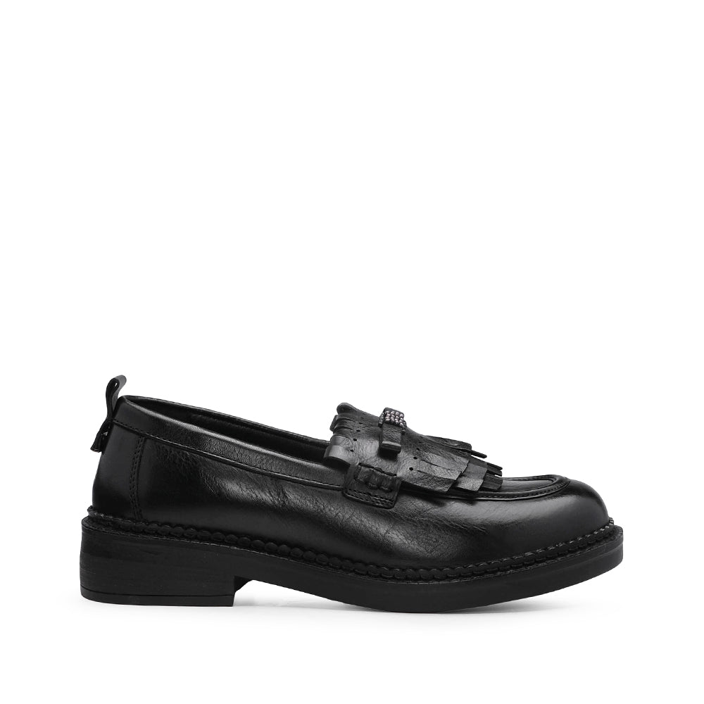 Sapato Mocassim Mulher Preto
