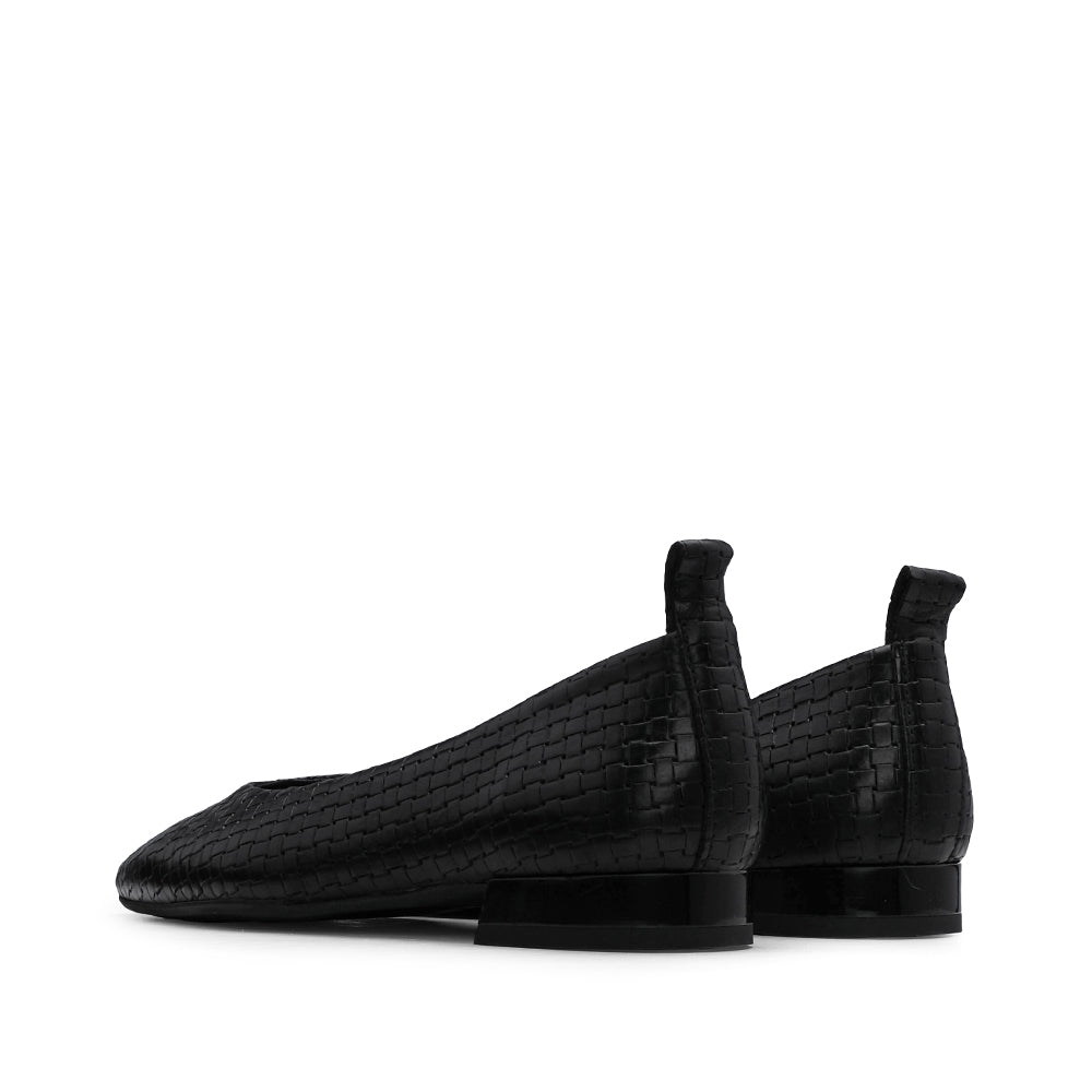 Sapato Sabrinas Mulher Gravado Preto