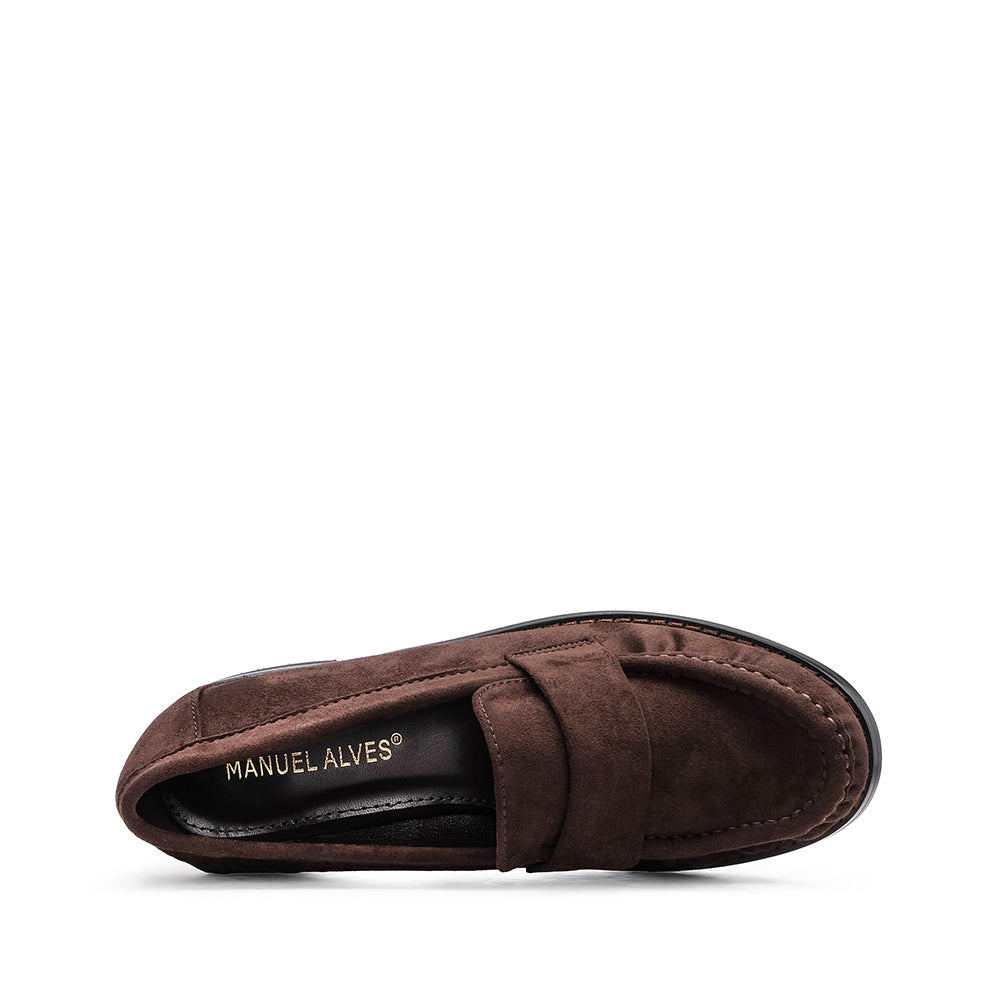 Sapato Mocassim Mulher Café
