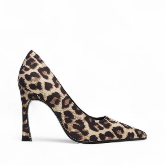 Sapato Salto Alto Mulher Leopardo