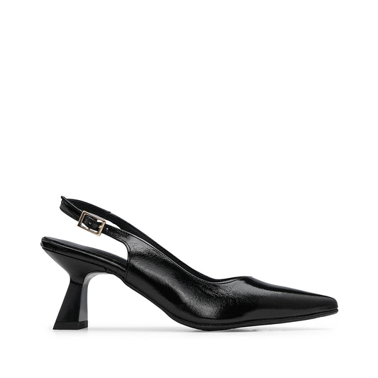 Sapato Salto Alto Mulher Verniz Preto