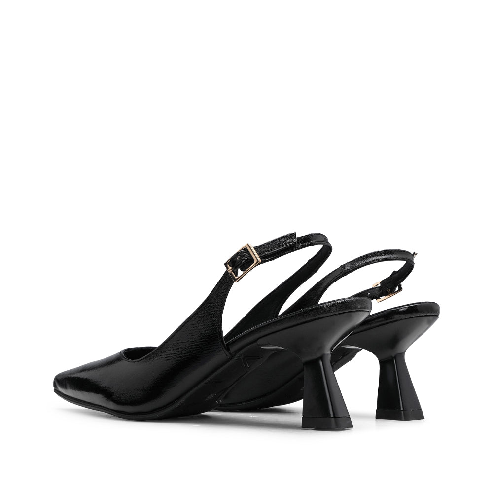 Sapato Salto Alto Mulher Verniz Preto