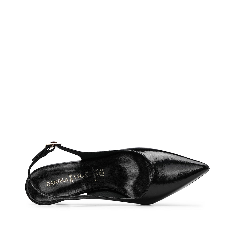 Sapato Salto Alto Mulher Verniz Preto