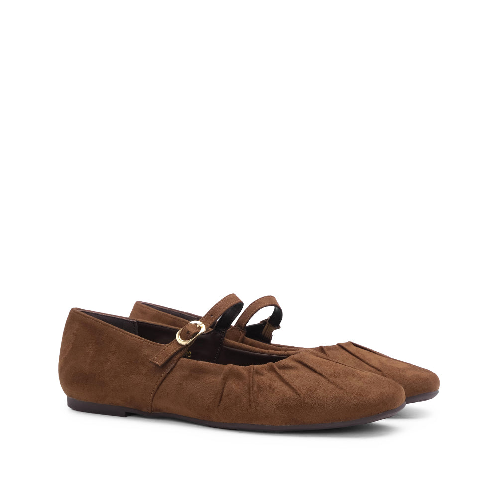 Sapato Sabrinas Mulher Taupe