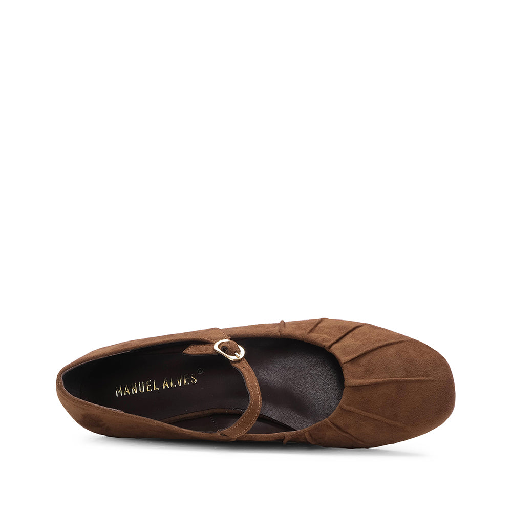 Sapato Sabrinas Mulher Taupe