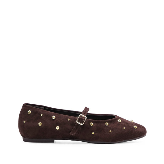 Sapato Sabrinas Mulher Castanho
