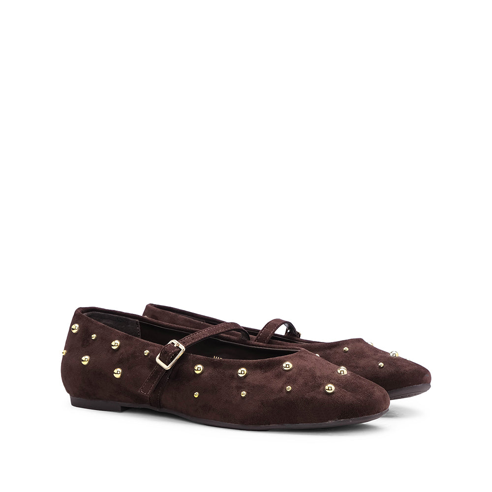 Sapato Sabrinas Mulher Castanho