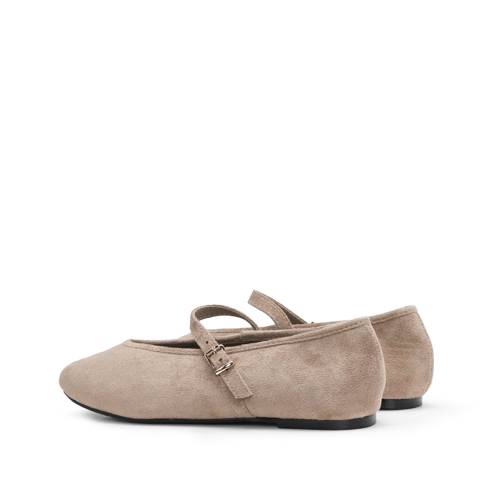 Sapato Sabrinas Mulher Taupe
