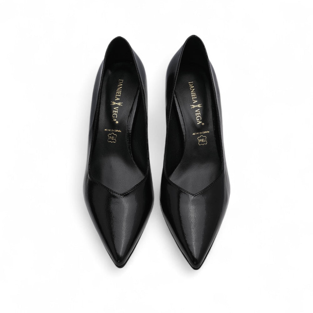 Sapato Salto Alto Mulher Verniz Preto