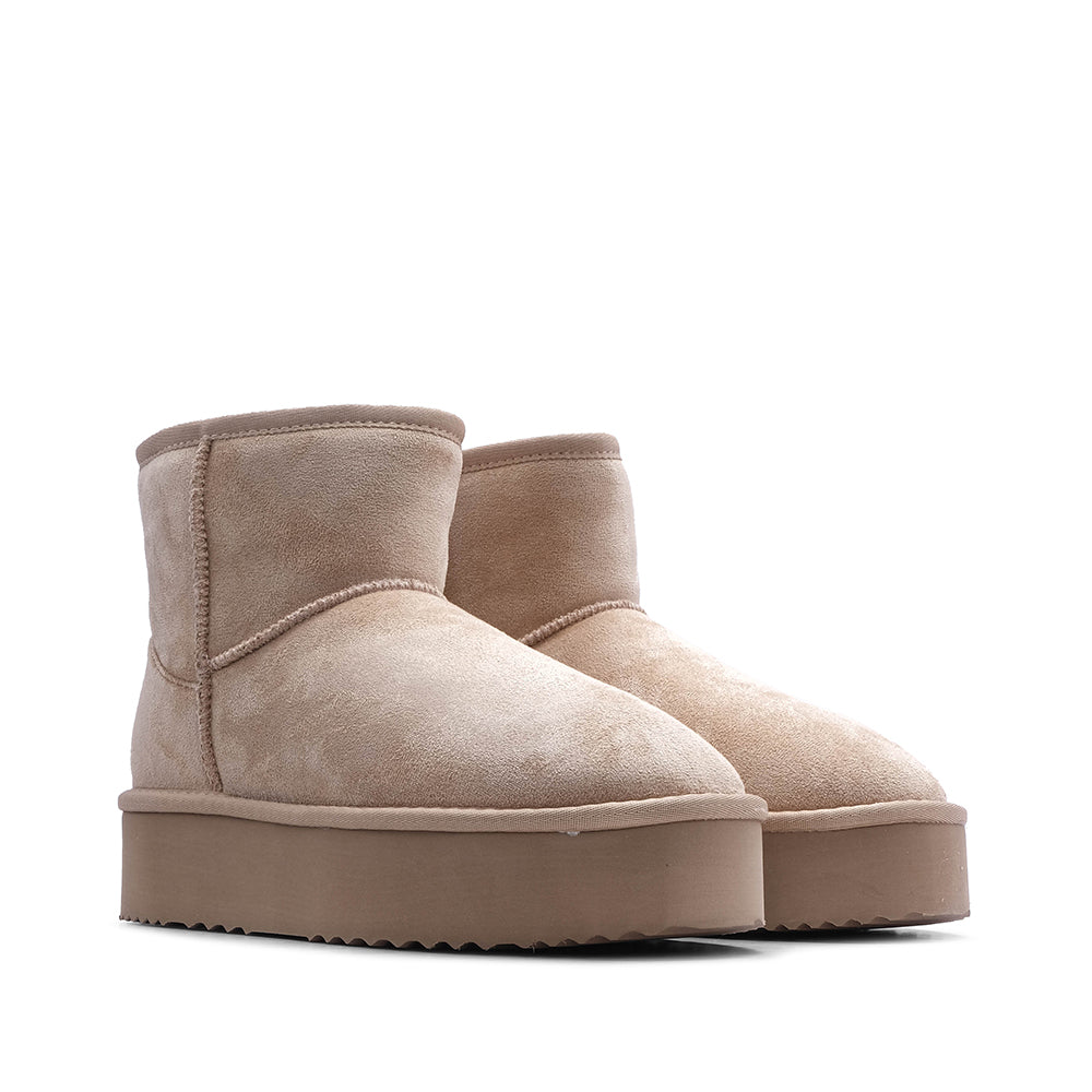 Botim Casual Mulher Bege