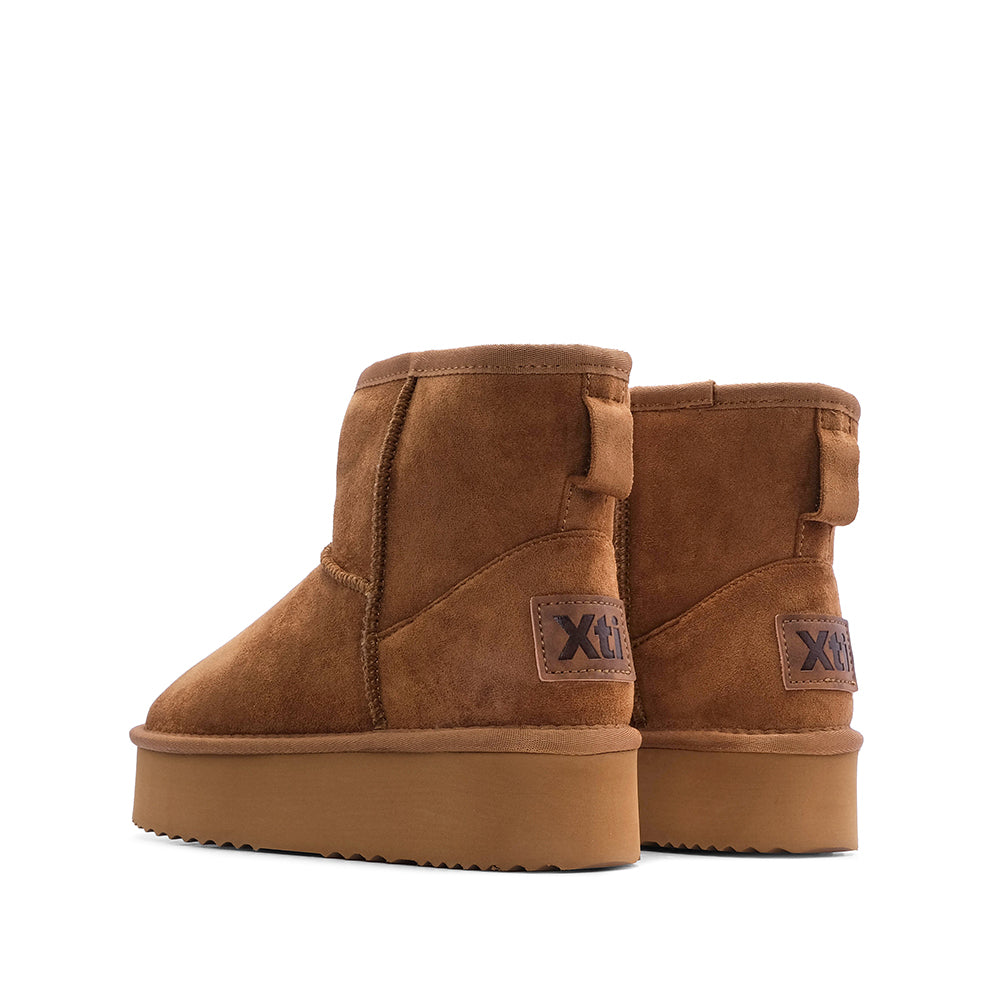 Botim Casual Mulher Camel