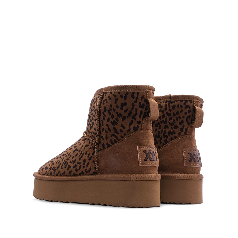 Botim Casual Mulher Leopardo