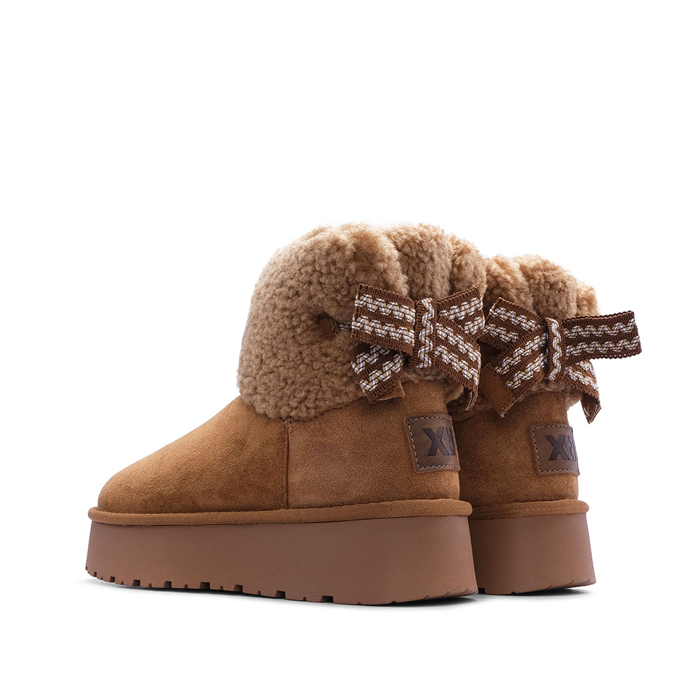 Botim Casual Mulher Camel